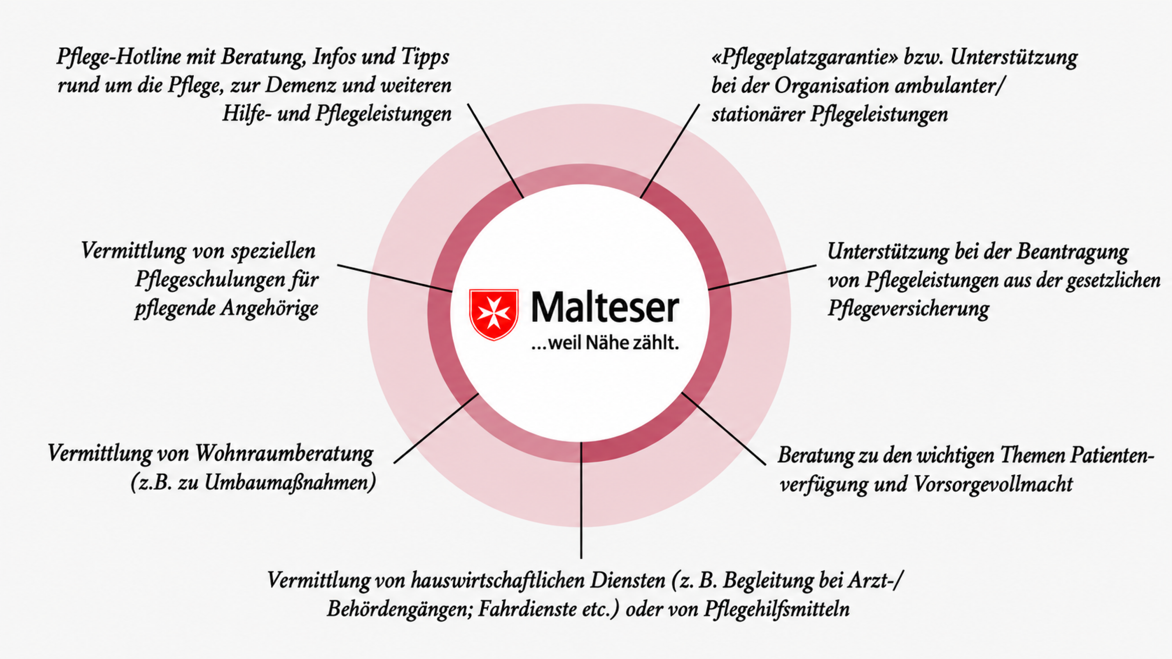 Assistance Leistungen Infografik