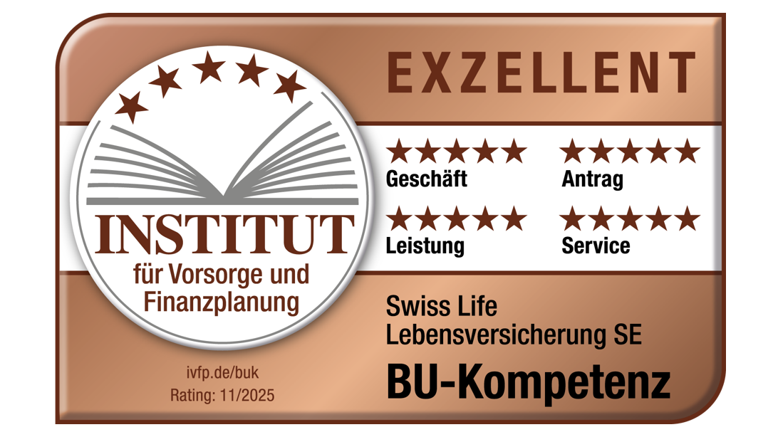 Swiss Life BU-Kompetenz | IVFP, Rating 11/2025